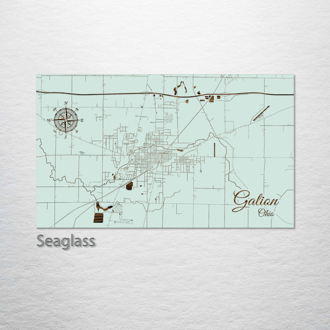 Galion, Ohio Street Map