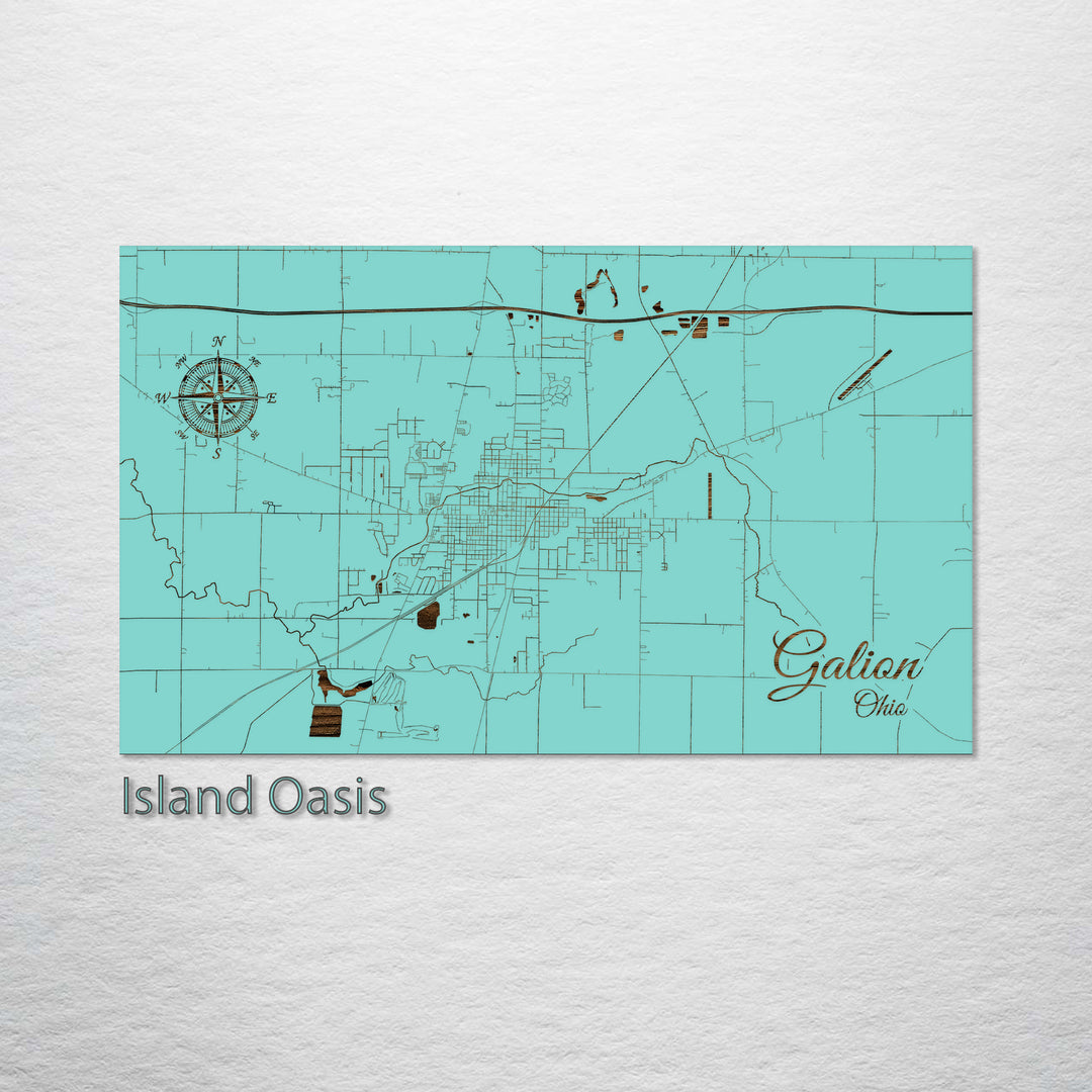Galion, Ohio Street Map