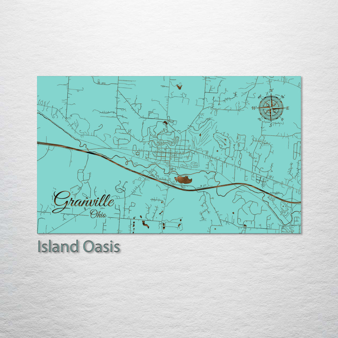 Granville, Ohio Street Map