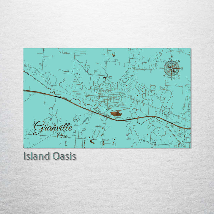 Granville, Ohio Street Map