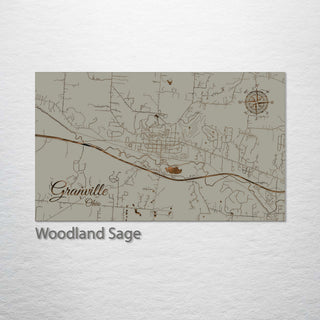 Granville, Ohio Street Map