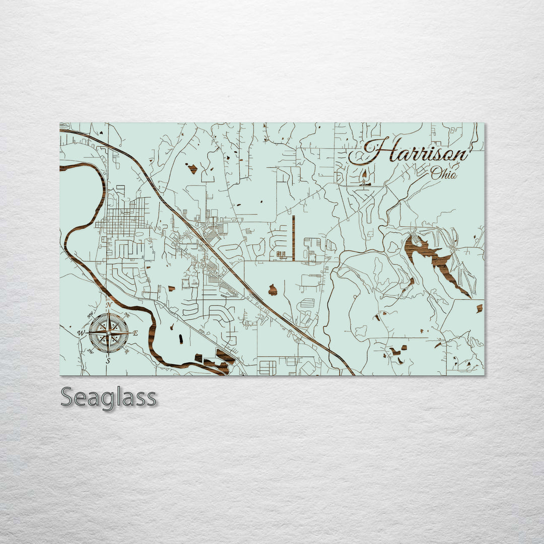 Harrison, Ohio Street Map