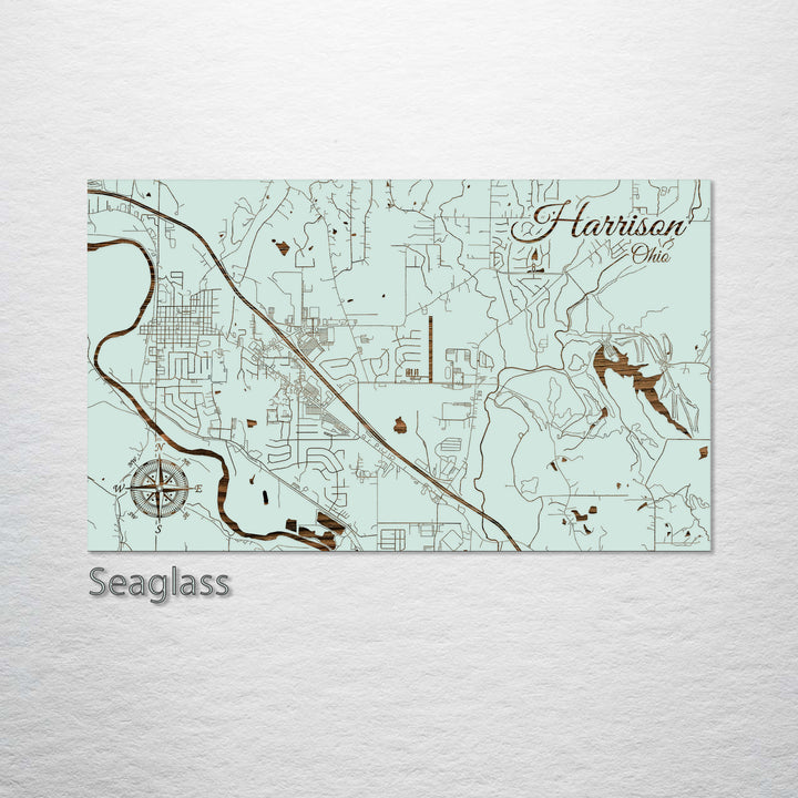 Harrison, Ohio Street Map