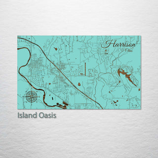 Harrison, Ohio Street Map