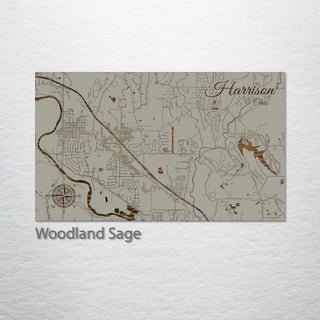 Harrison, Ohio Street Map