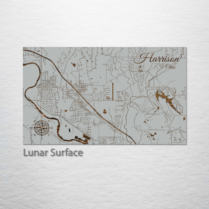 Harrison, Ohio Street Map