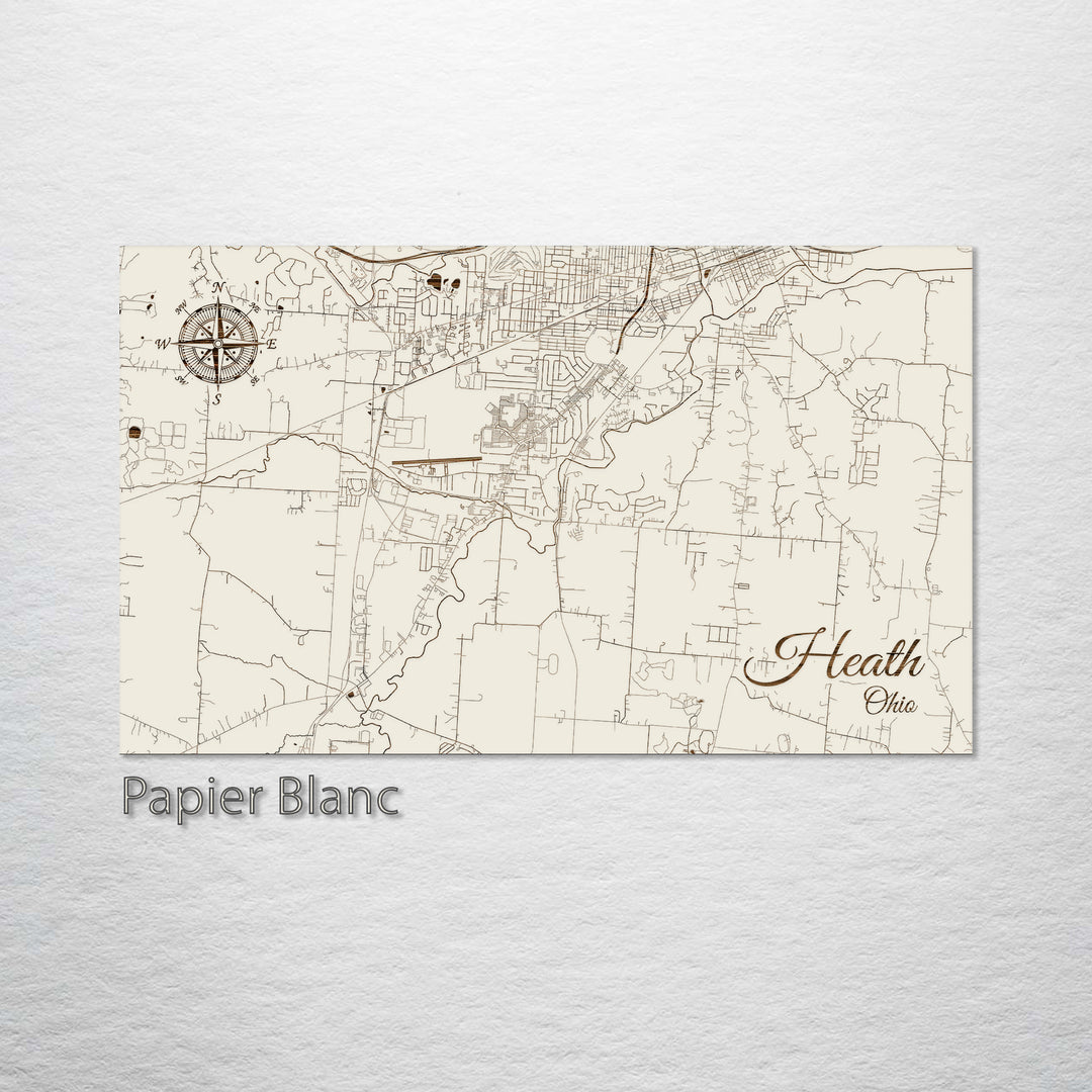 Heath, Ohio Street Map