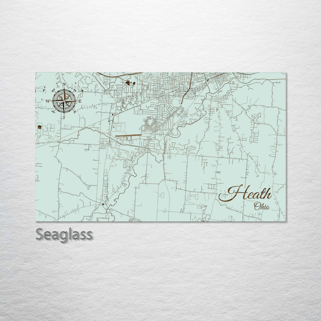 Heath, Ohio Street Map