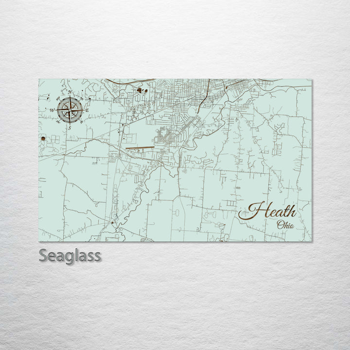 Heath, Ohio Street Map