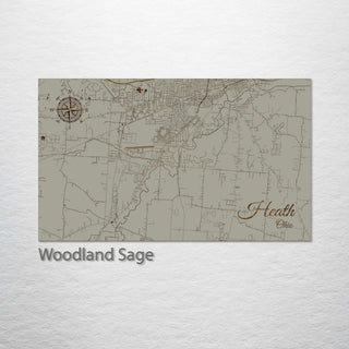 Heath, Ohio Street Map