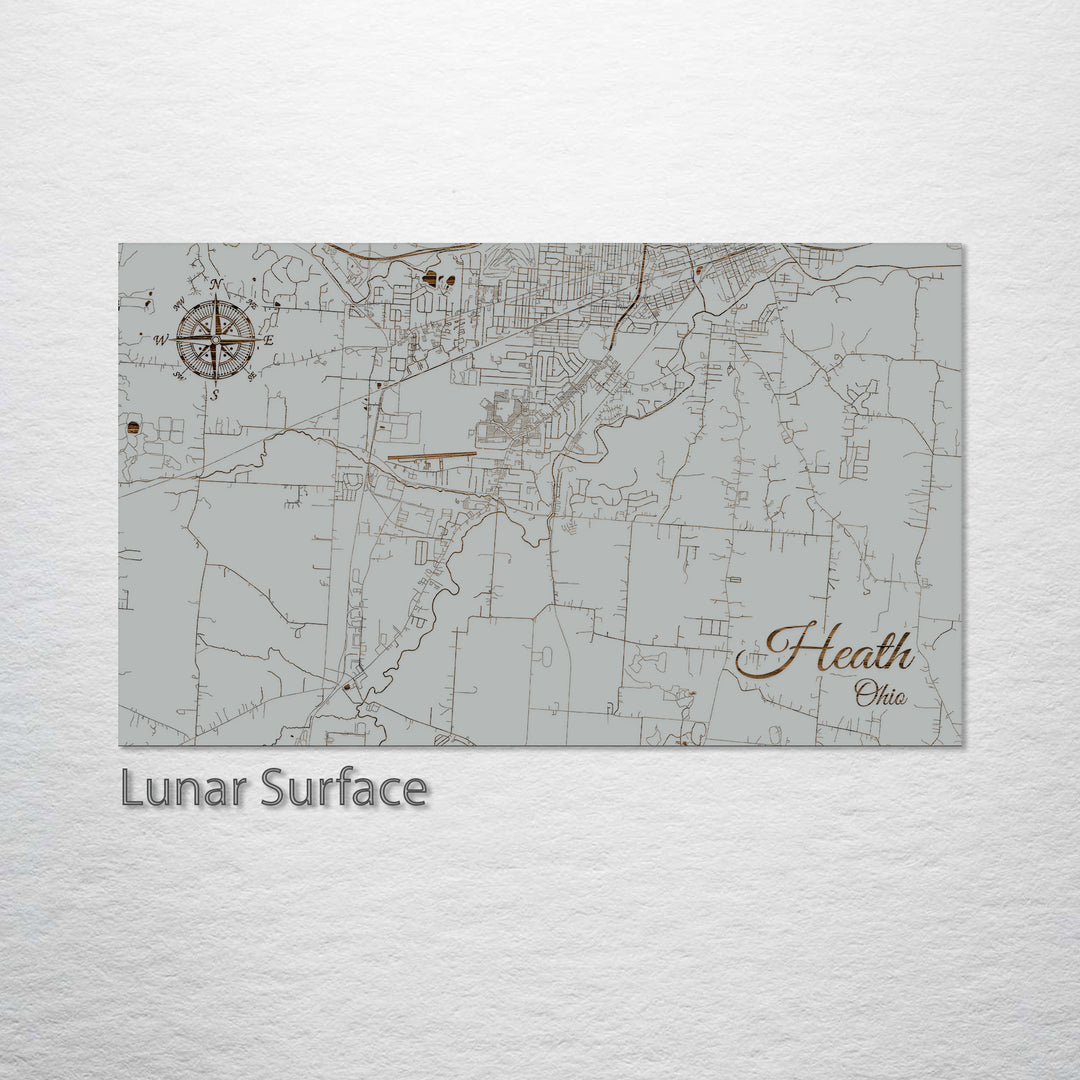 Heath, Ohio Street Map