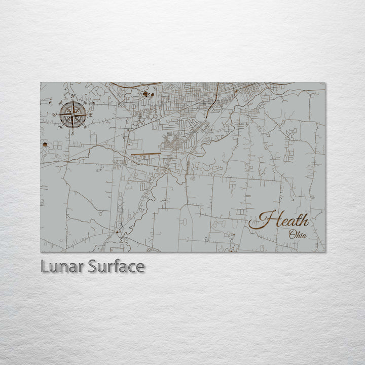 Heath, Ohio Street Map