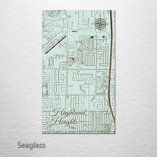 Highland Heights, Ohio Street Map