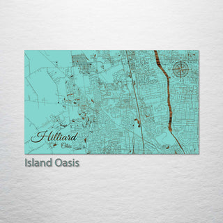 Hilliard, Ohio Street Map