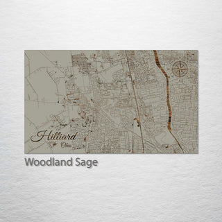 Hilliard, Ohio Street Map