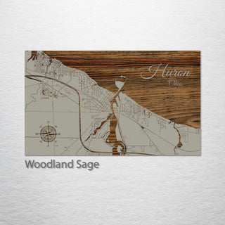 Huron, Ohio Street Map