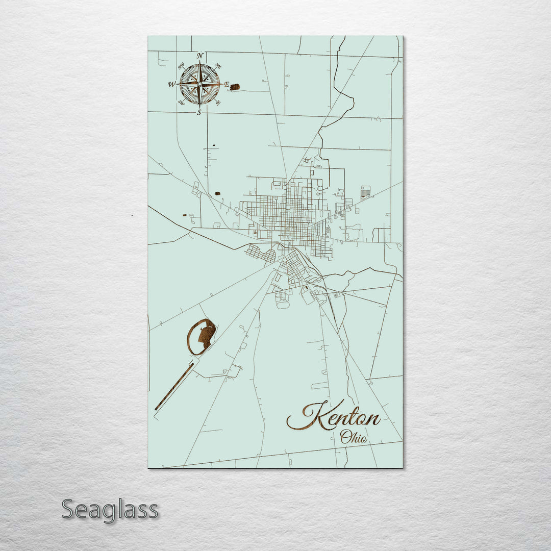 Kenton, Ohio Street Map