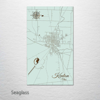 Kenton, Ohio Street Map