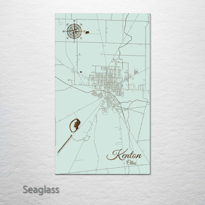 Kenton, Ohio Street Map