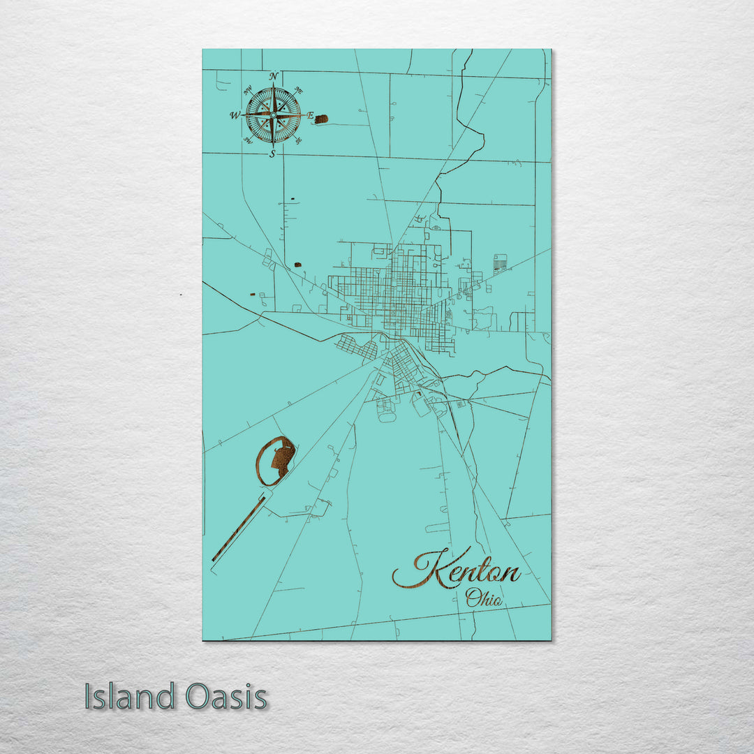 Kenton, Ohio Street Map