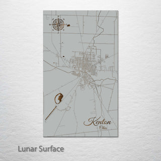 Kenton, Ohio Street Map