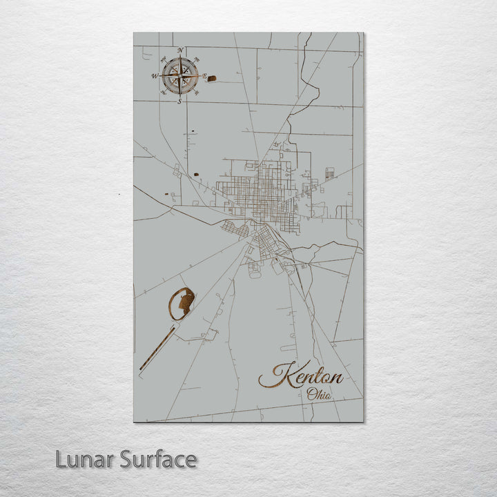 Kenton, Ohio Street Map