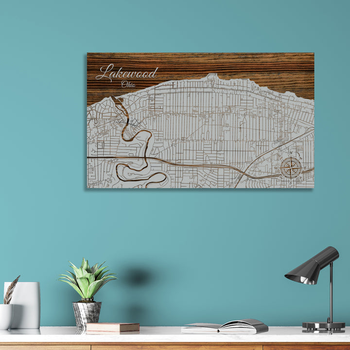 Lakewood, Ohio Street Map