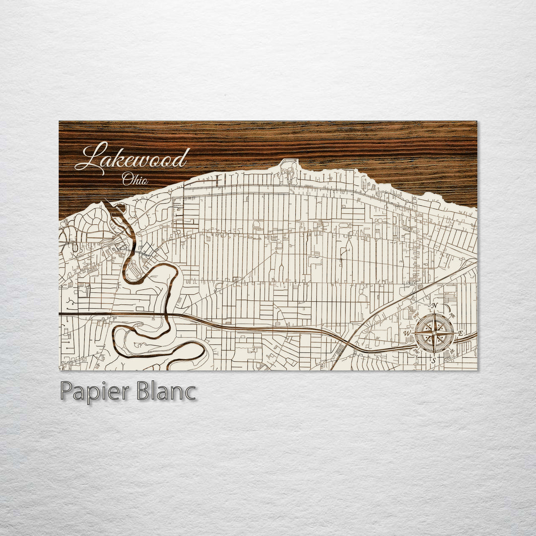 Lakewood, Ohio Street Map