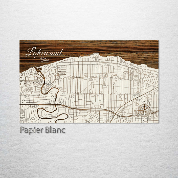 Lakewood, Ohio Street Map