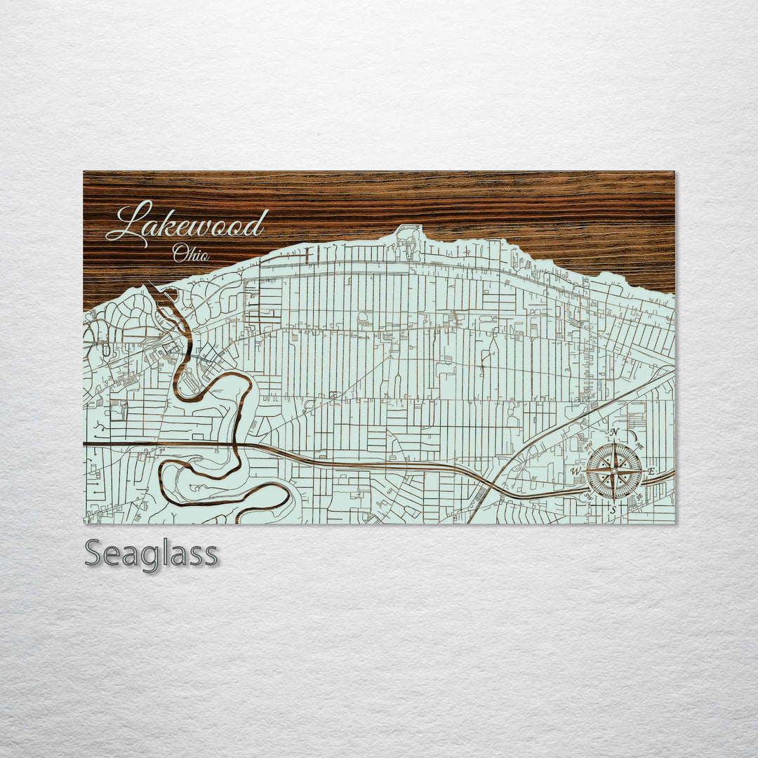 Lakewood, Ohio Street Map