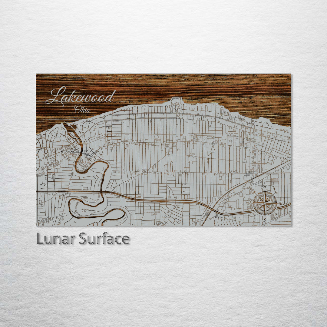 Lakewood, Ohio Street Map