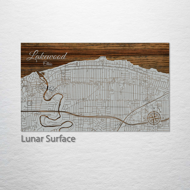 Lakewood, Ohio Street Map