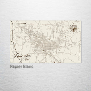 Lancaster, Ohio Street Map