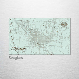 Lancaster, Ohio Street Map