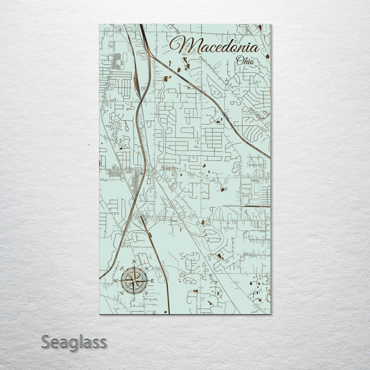 Macedonia, Ohio Street Map