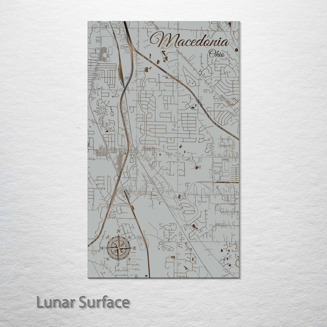 Macedonia, Ohio Street Map