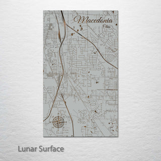 Macedonia, Ohio Street Map
