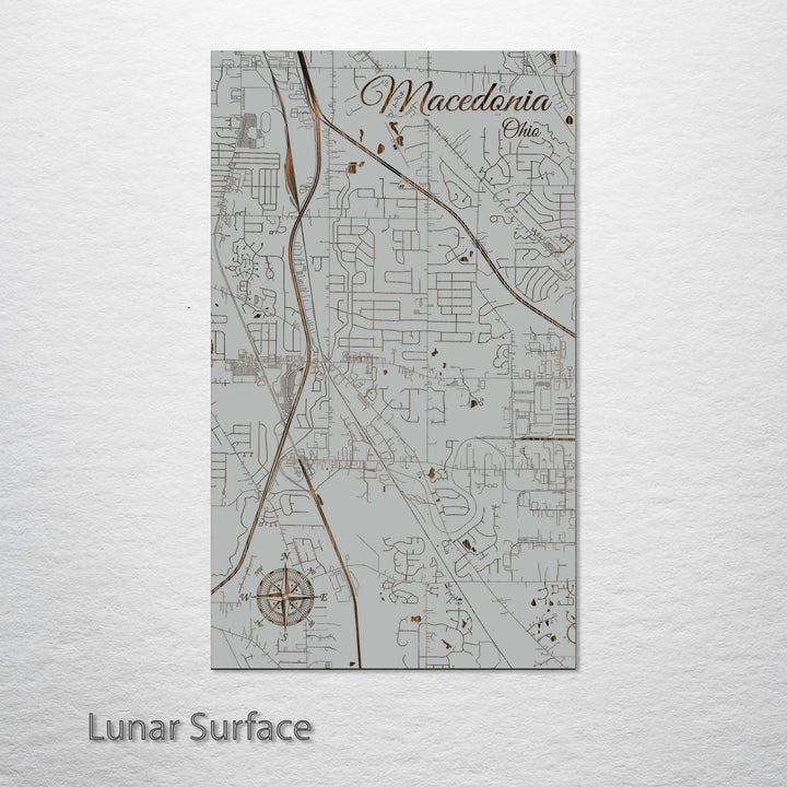 Macedonia, Ohio Street Map