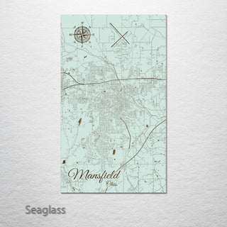 Mansfield, Ohio Street Map