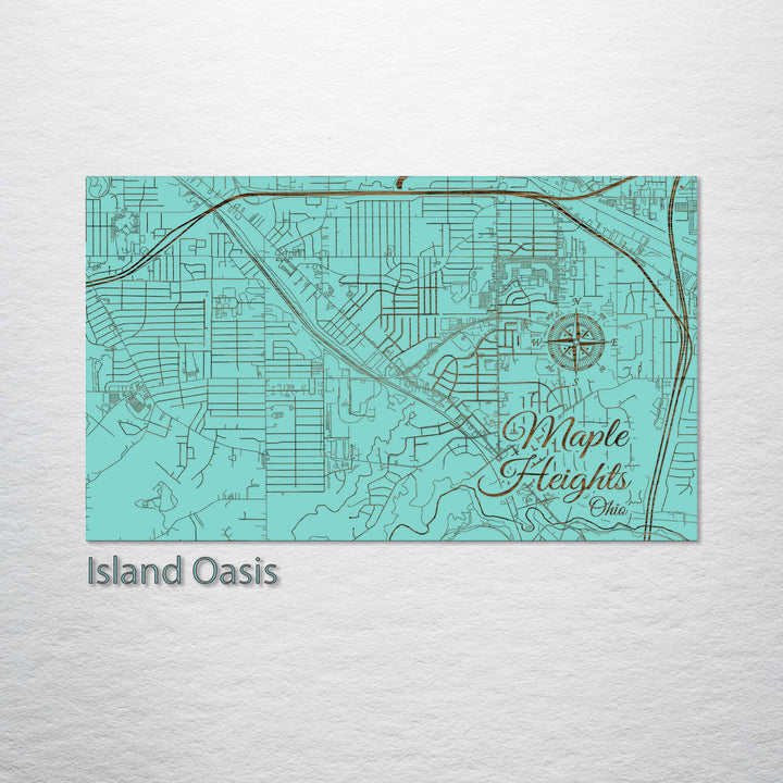 Maple Heights, Ohio Street Map