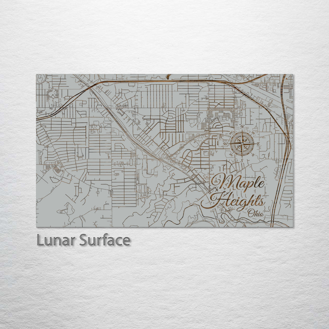 Maple Heights, Ohio Street Map