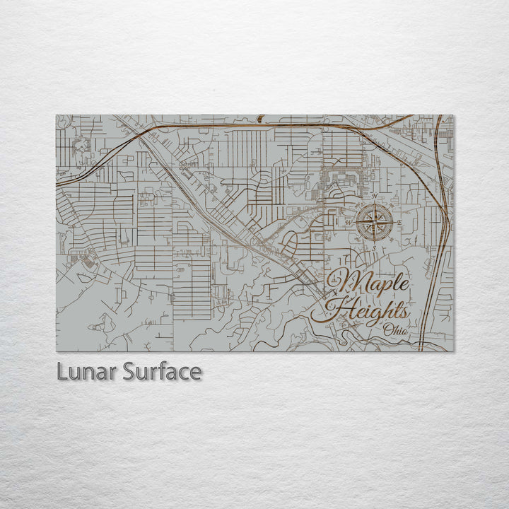 Maple Heights, Ohio Street Map