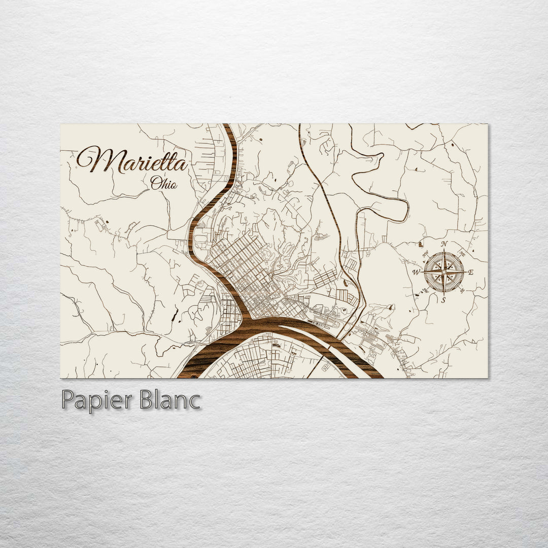 Marietta, Ohio Street Map