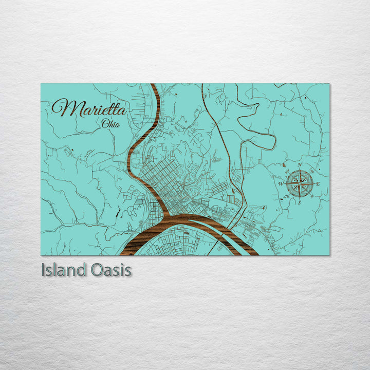 Marietta, Ohio Street Map