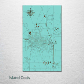 Marion, Ohio Street Map