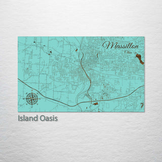 Massillon, Ohio Street Map