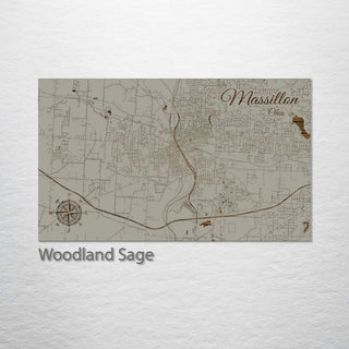 Massillon, Ohio Street Map