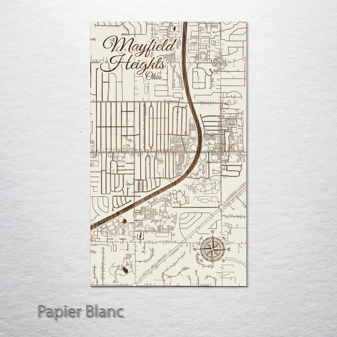 Mayfield Heights, Ohio Street Map