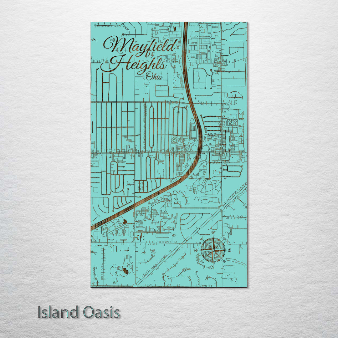 Mayfield Heights, Ohio Street Map