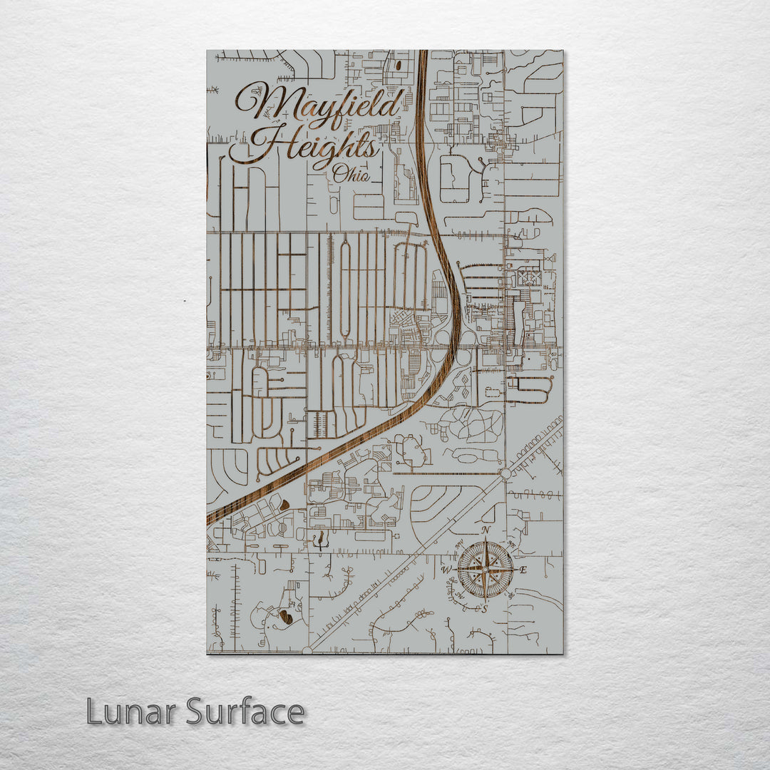 Mayfield Heights, Ohio Street Map